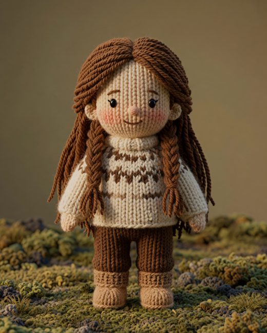Portrait in the Moss Field — free Arctic Story House poster print