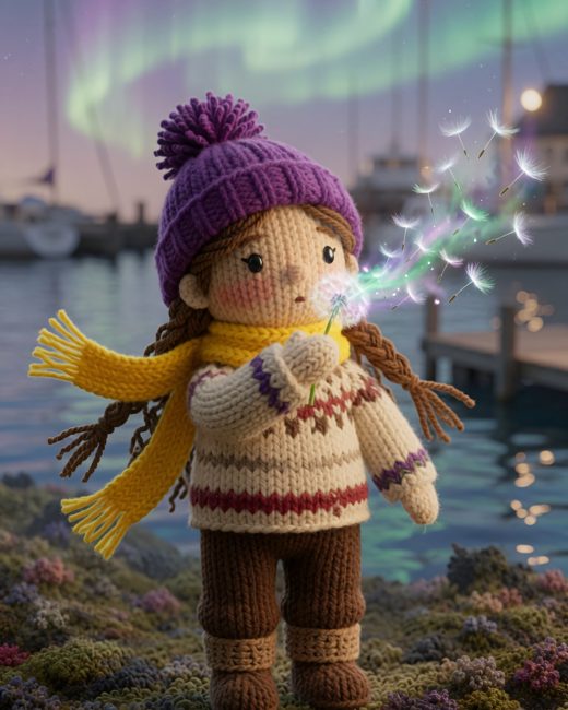 Sparkler by the Harbor — free Arctic Story House poster print