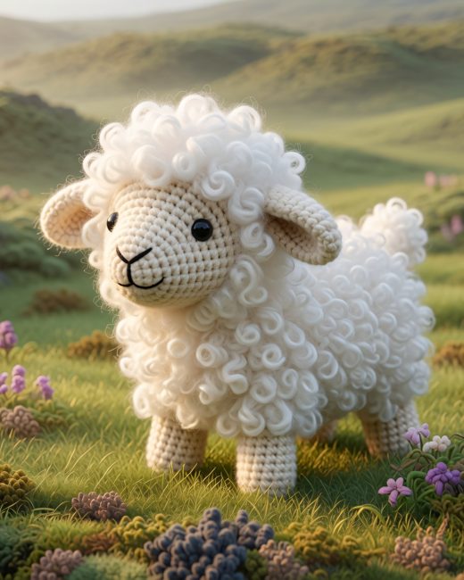 Lamb in the Meadow — free Arctic Story House poster print