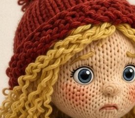 Arctic Knit Girl