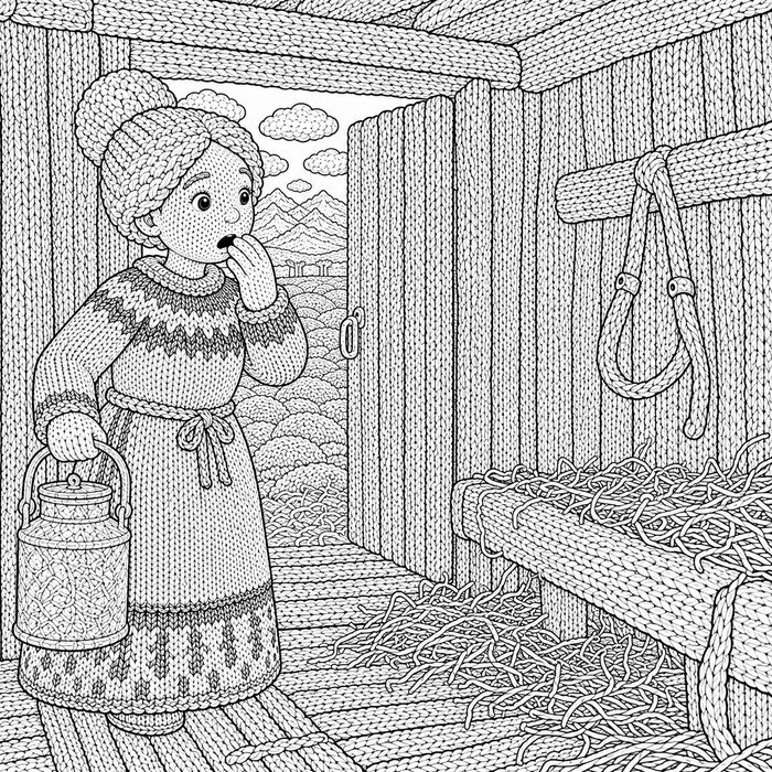 Búkolla coloring book preview page 4
