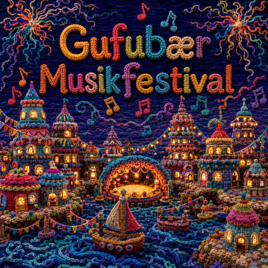 Cover von Gufubær Musikfestival