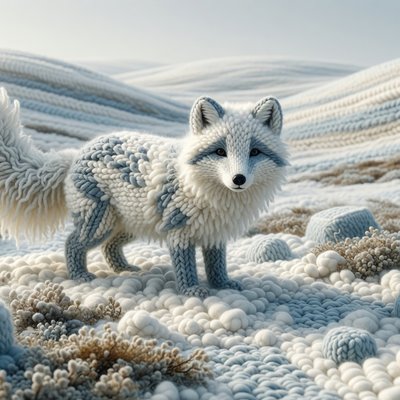 Fluffy Fox